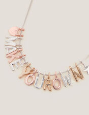 Make Your Own Letter Charm Necklace Set, , large