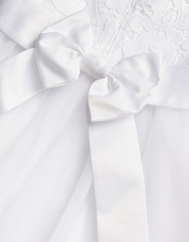 Alice Maxi Communion Dress, White (WHITE), large