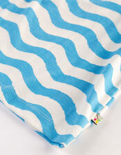 Frugi Wavy Stripe Top, Blue (BLUE), large