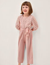 Gracie Embellished Party Jumpsuit, Pink (PINK), large