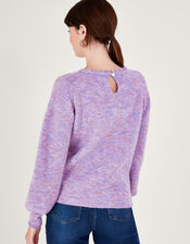 Pearl and Crystal Jumper, Purple (LILAC), large