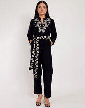 East Beverly Jumpsuit, Black (BLACK), large