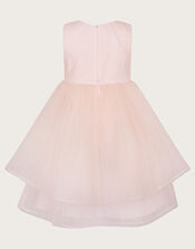 Beau Roses Glitter Dress, Pink (PINK), large
