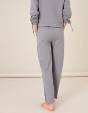 LOUNGE Laurie Velour Trim Joggers, Grey (GREY), large