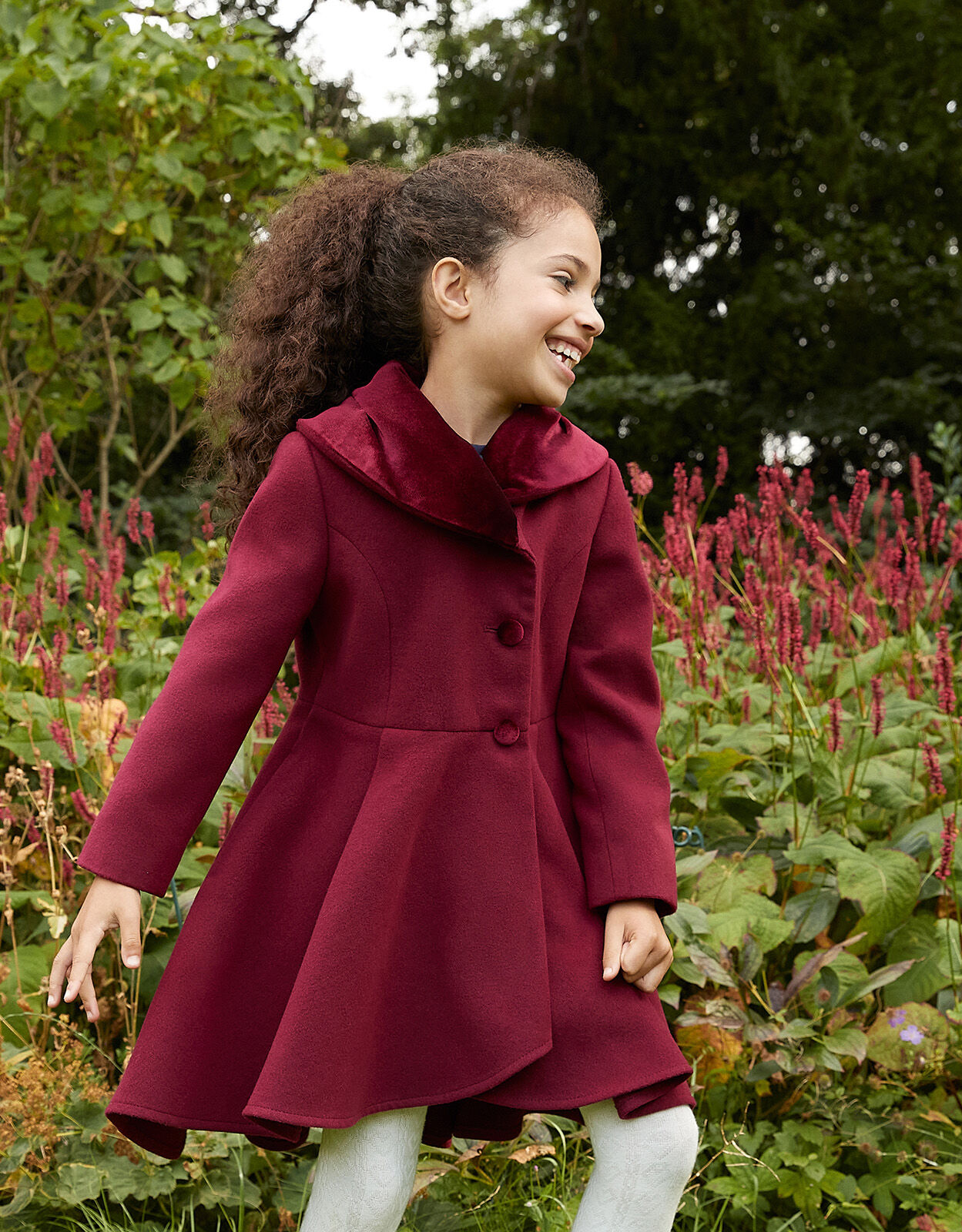 Maroon girls coat cheap