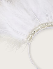 Embellished Fluffy Headband , , large