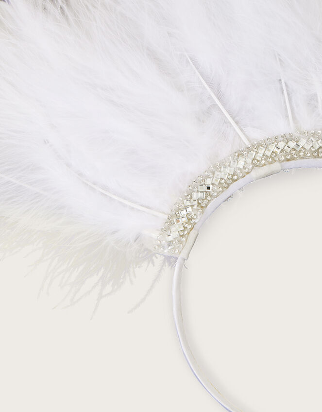 Embellished Fluffy Headband , , large