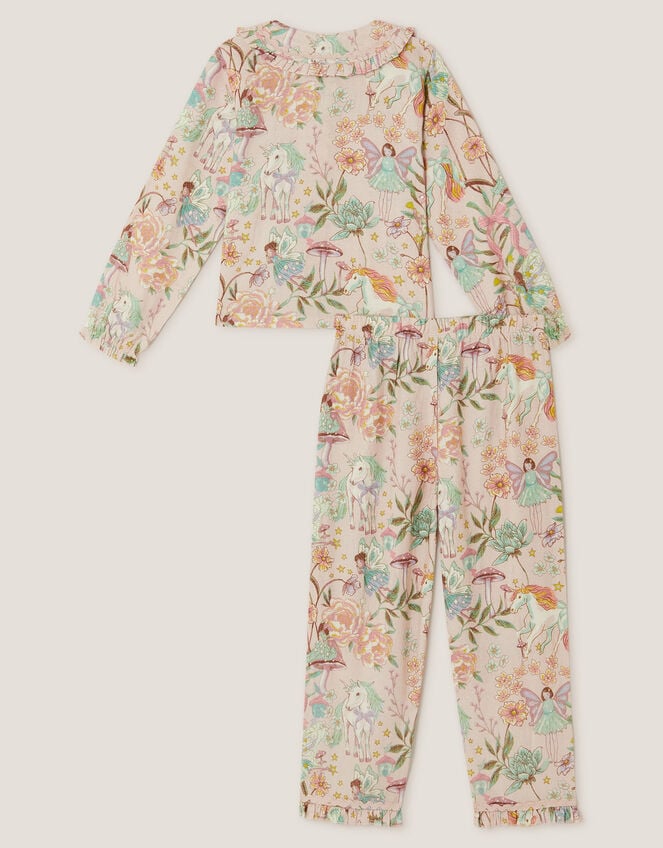 Fairy Print Long Pyjamas Set, Pink (PINK), large