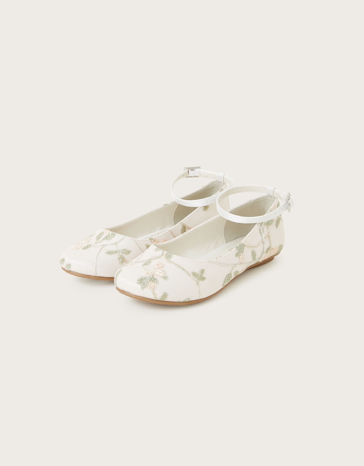 Embroidered ballet flats cheap