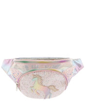 Rainbow Sparkle Unicorn Bumbag, , large