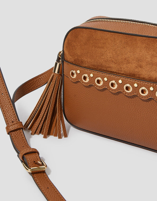 Tess Stud Crossbody Bag, , large