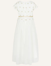 Daisy Henrietta High Low Dress, Ivory (IVORY), large