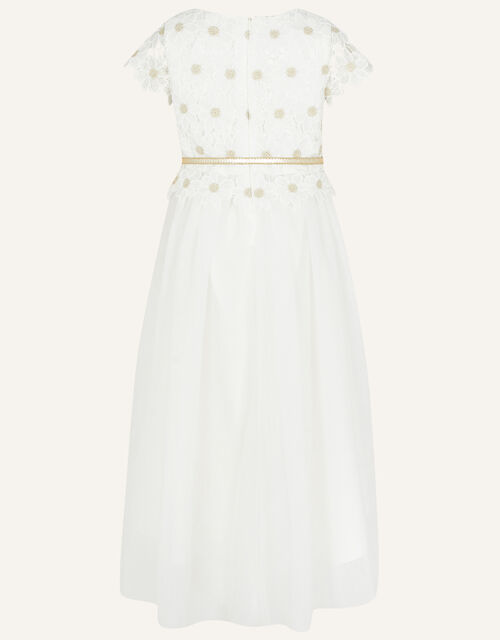 Daisy Henrietta High Low Dress, Ivory (IVORY), large
