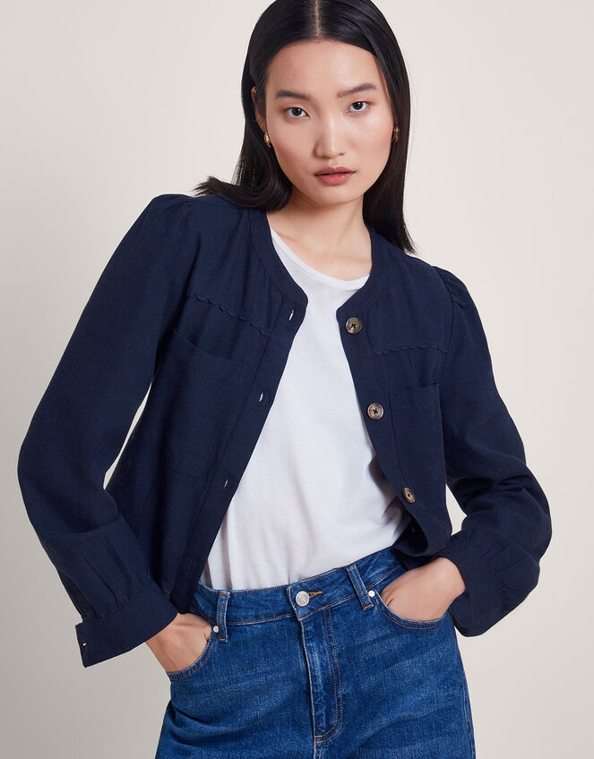 Ziya Lightweight Jacket, Blue (NAVY), large