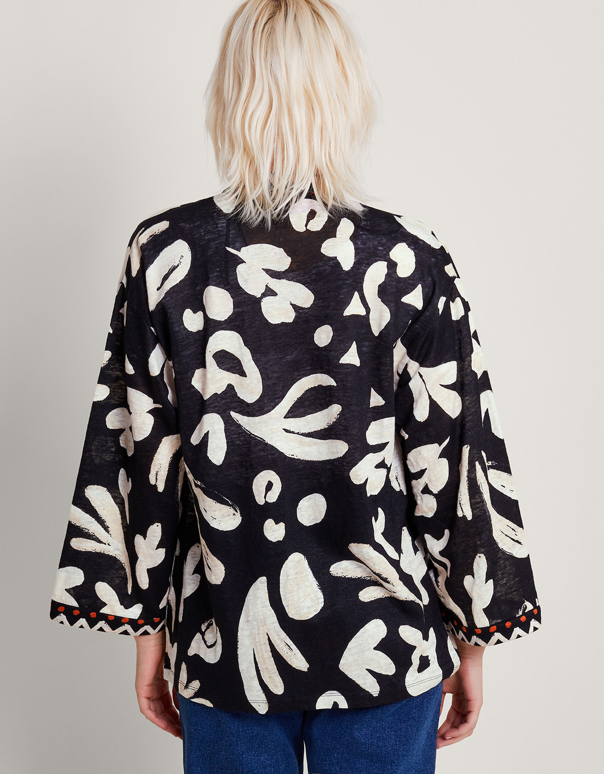 VILEBREQUIN Women Linen Cover-Up Geometric Print