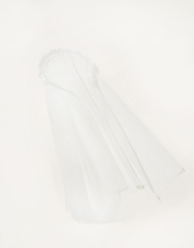 Removable Communion Veil Headband, , large