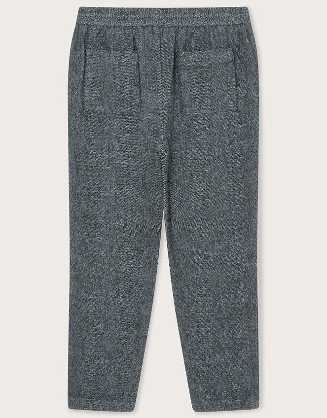 Herringbone Trousers, Grey (GREY), large
