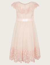 Anemone Frill Dress, Pink (PINK), large