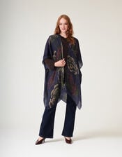 One Hundred Stars Parsley Seed Wool Shawl, , large