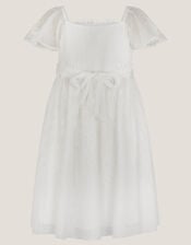 Floella Floral Lace Maxi Dress, Ivory (IVORY), large