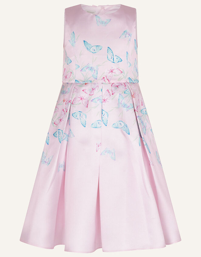 Flutter Butterfly Duchess Dress, Pink (PINK), large