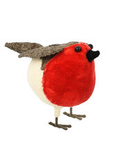 Fiona Walker Small Velvet Robin, , large