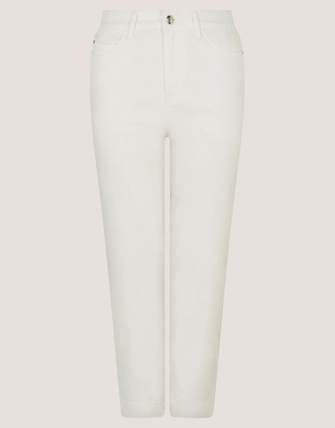 Idabella Cropped Skinny Jeans, Natural (ECRU), large