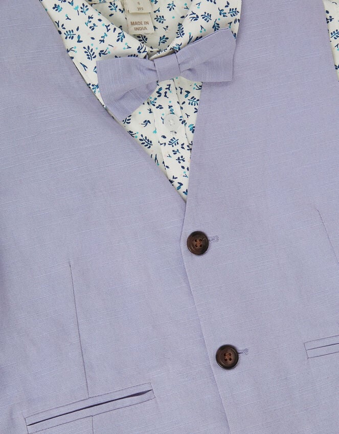 Oscar 4-Piece Short Suit, Blue (BLUE), large