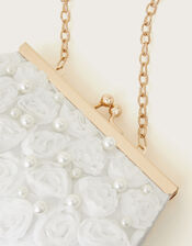 Rosette Pearl Bag, , large