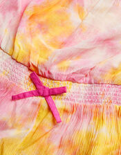 Tie Dye Playsuit, Pink (PINK), large
