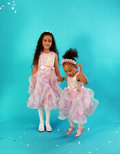 Baby Jojo Marble Cancan Dress, Multi (MULTI), large