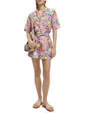 Scotch and Soda Fruit Print Casual Shorts, Pink (PINK), large