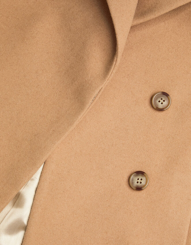 Crombie Coat, Camel (CAMEL), large