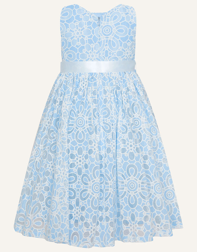 Lottie Lace Dress, Blue (BLUE), large