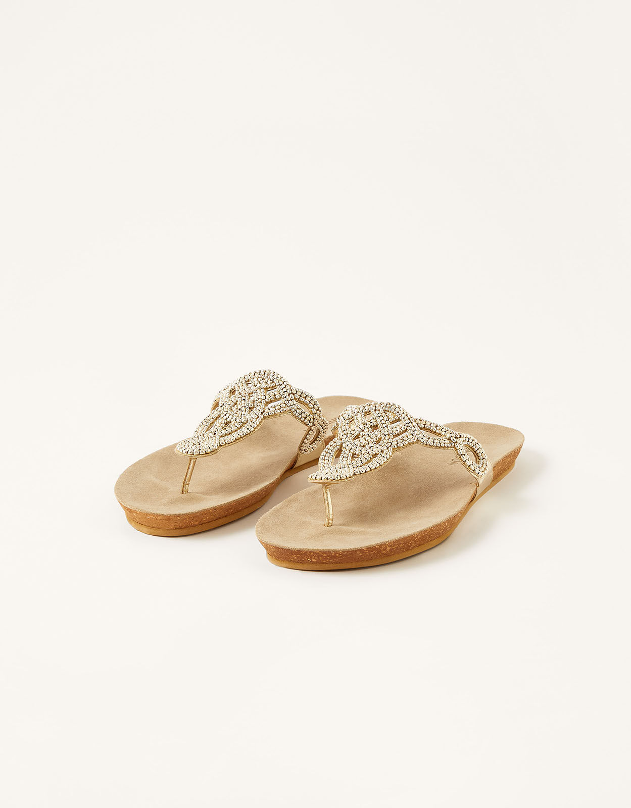 Gold toe post sandals uk on sale