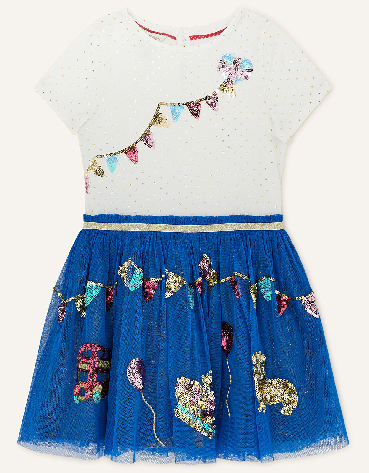 Jubilee Disco Dress Blue