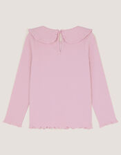 Sequin Butterfly Long Sleeve Top, Purple (LILAC), large