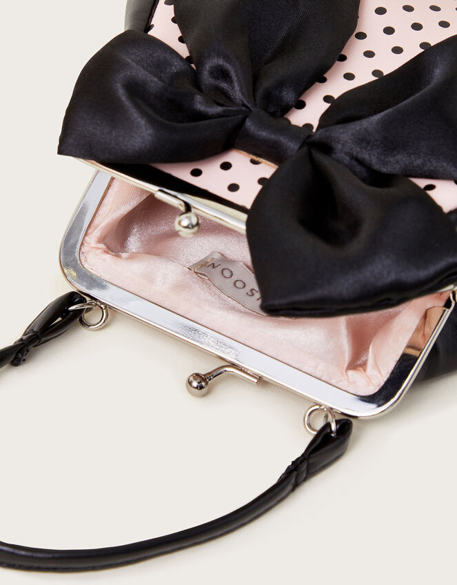 Emily Bow Polka Dot Bag, , large