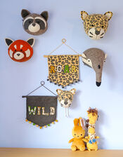 Fiona Walker Leopard Head Mini, , large