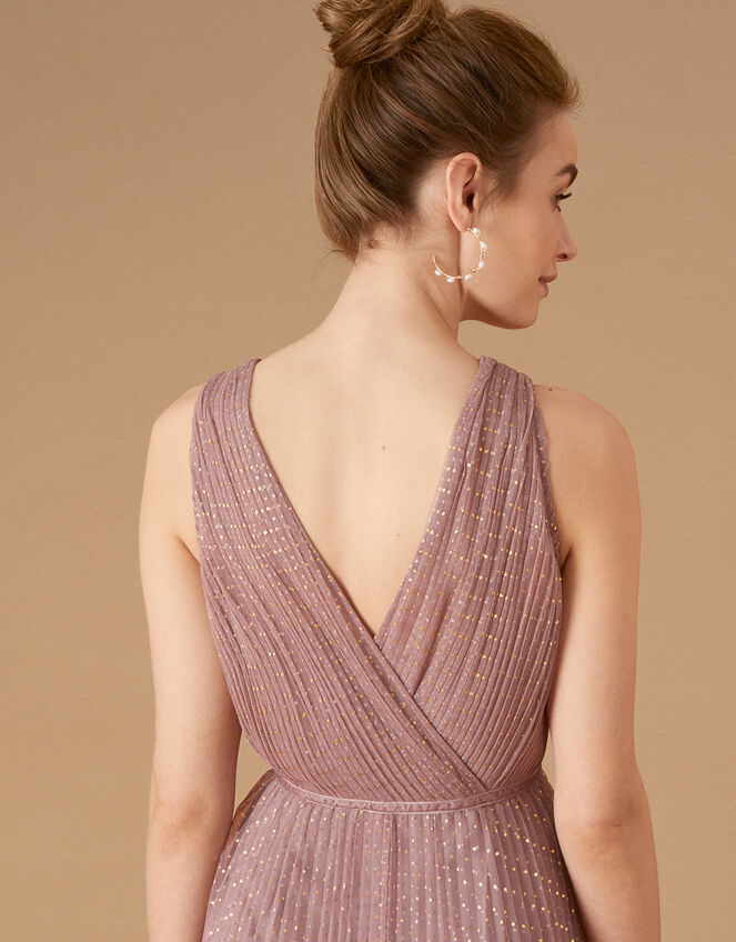 Freya Spot Print Maxi Dress, Pink (PINK), large