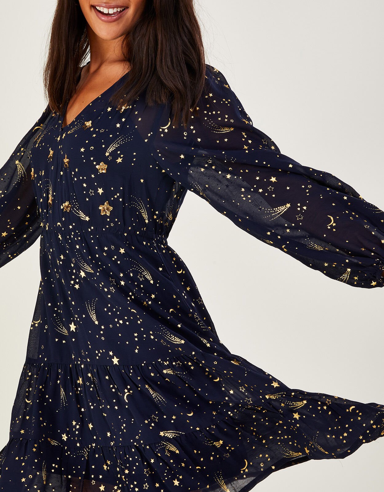 Monsoon sparkle dress online