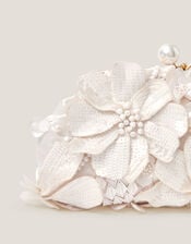 Suvi Flower Embellished Clutch Bag, , large