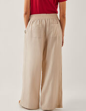 Frida Wide-Leg Trousers, Natural (NATURAL), large