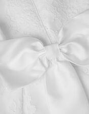 Lola Lace Communion Dress, White (WHITE), large