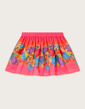 Ombre Floral Skirt, Multi (MULTI), large