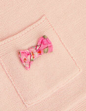 Newborn Penelope Floral Knit Top & Trousers Set, Pink (PINK), large