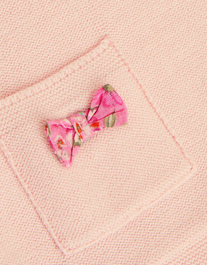 Newborn Penelope Floral Knit Top & Trousers Set, Pink (PINK), large