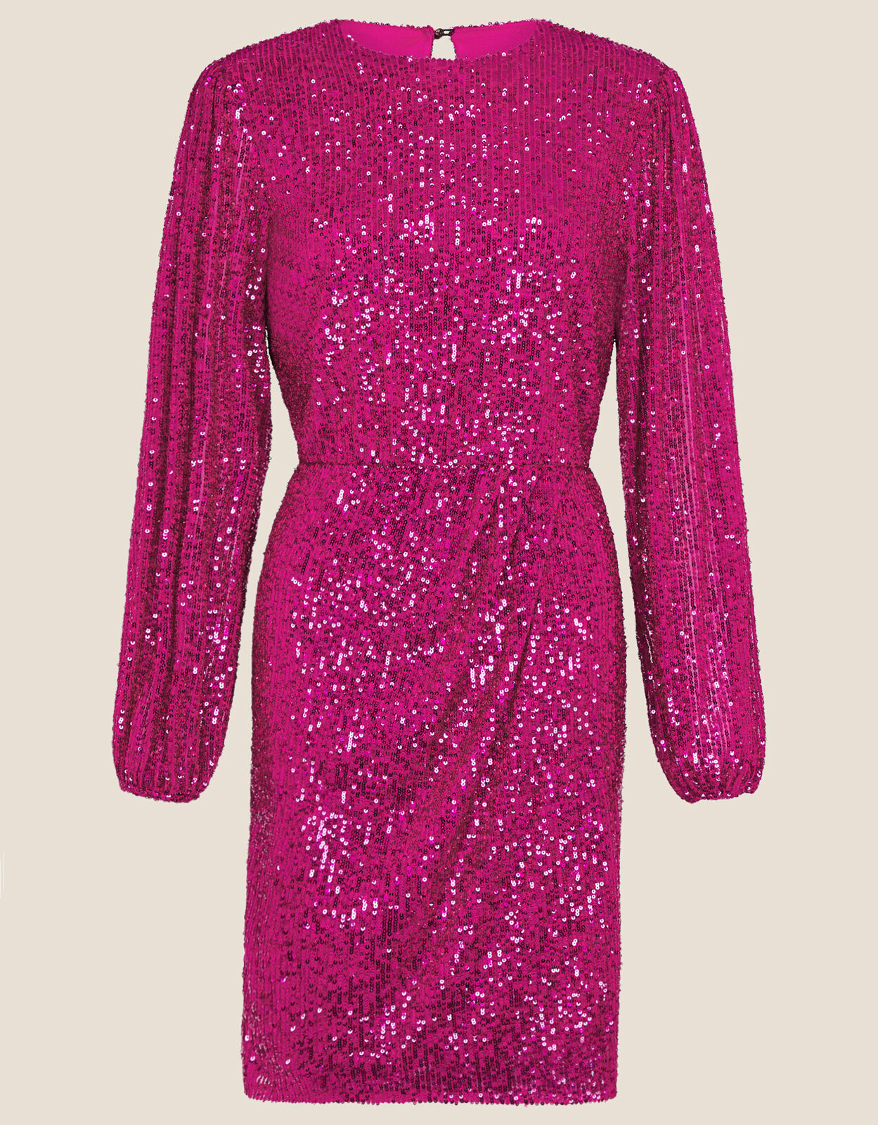 Sasha Sequin Shift Dress Pink Shift Dresses Monsoon UK