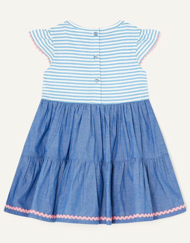 Baby Strawberry 2-in-1 Dress , Blue (BLUE), large