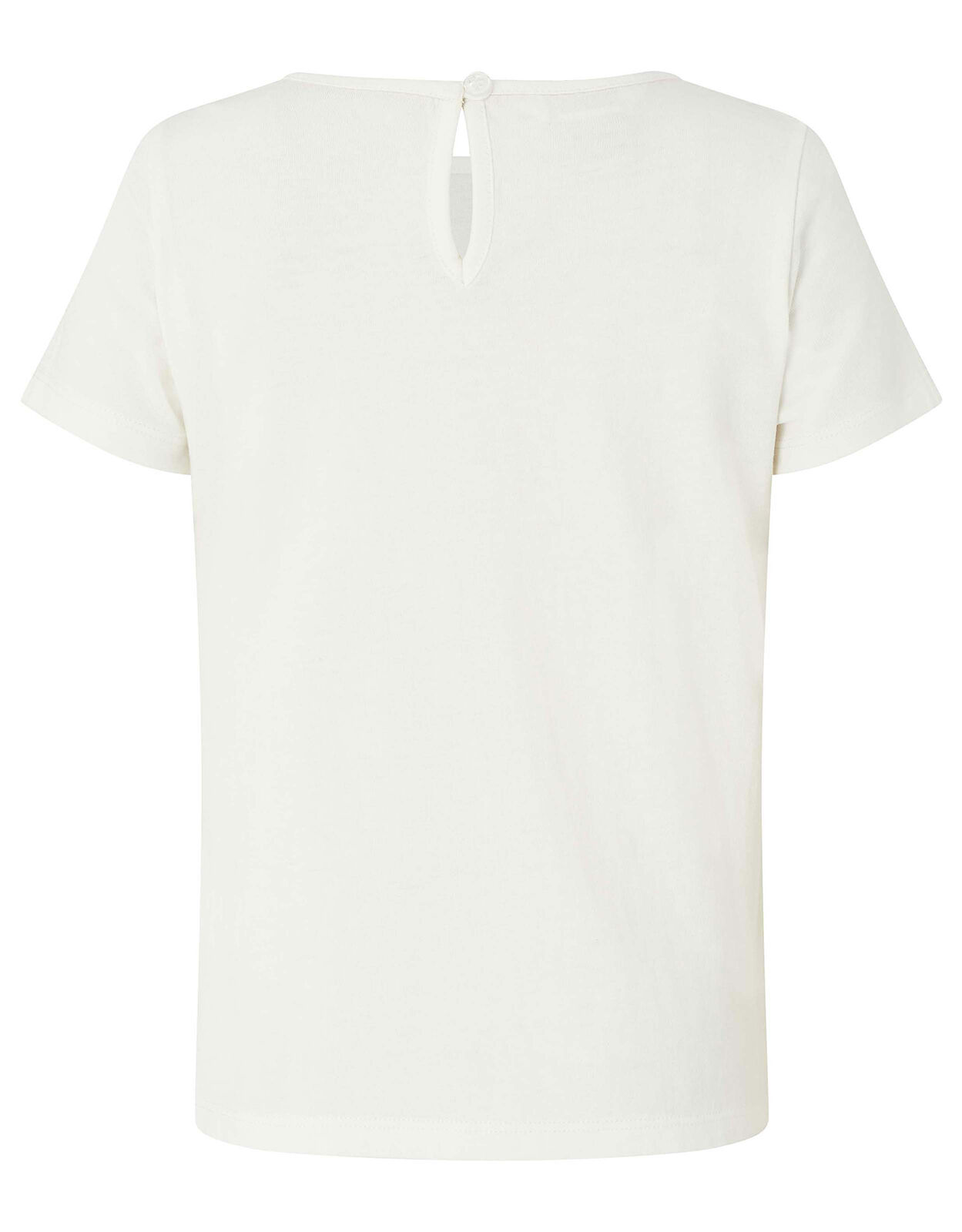 信頼も厚い T-Shirt Embellished Giraffe Georgia Ivory T & Tops Girls' | 文字、ロゴ